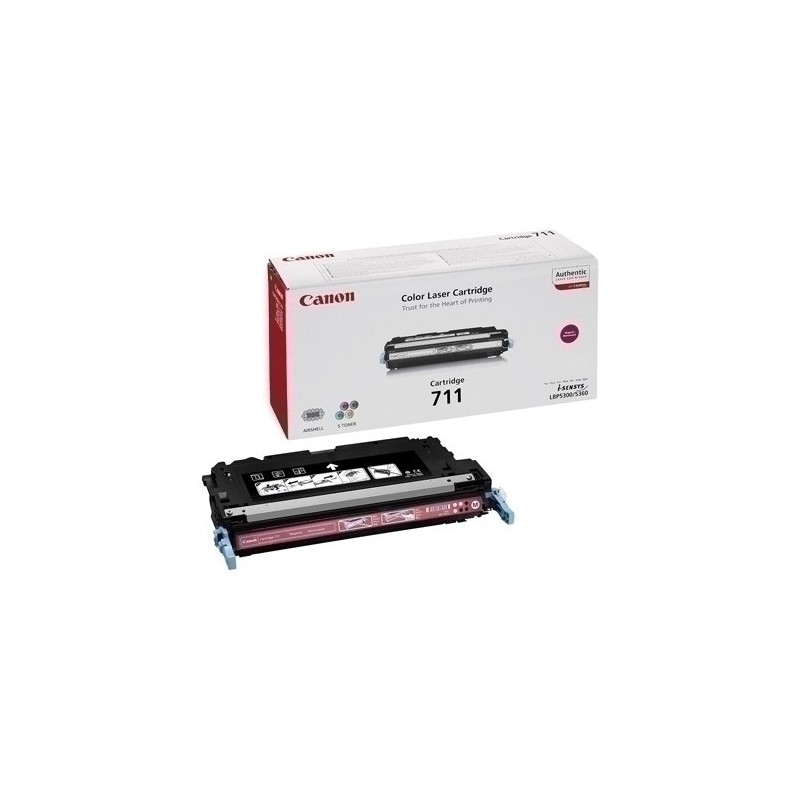CRG-711M-TONER CANON CRG711M MAGENTA (6.000 PAG.) precio por 1 unidades