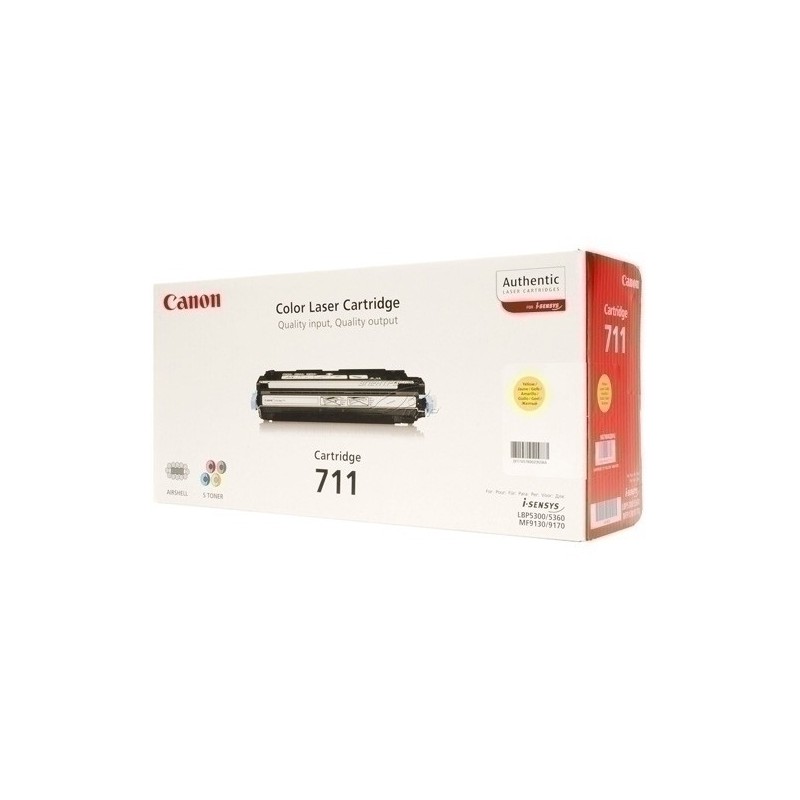 CRG-711Y-TONER CANON CRG711Y AMARILL.(6.000 PAG.) precio por 1 unidades