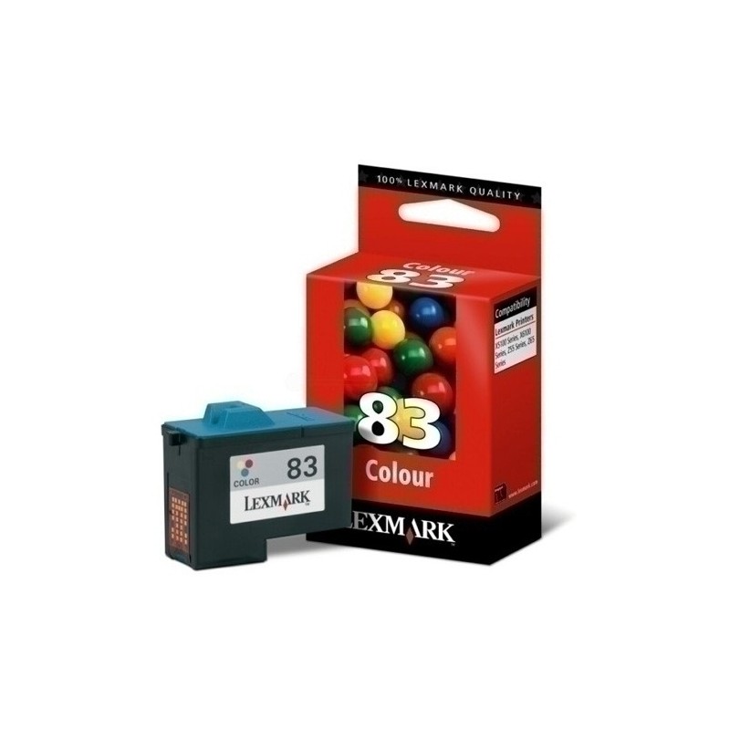 018LX042E-CART.IJ.LEXMARK 18LX042E Nº83 PLUS COLOR precio por 1 unidades