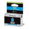 14N1608E-CART.IJ.LEXMARK 14N1608E Nº 150 CIAN precio por 1 unidades
