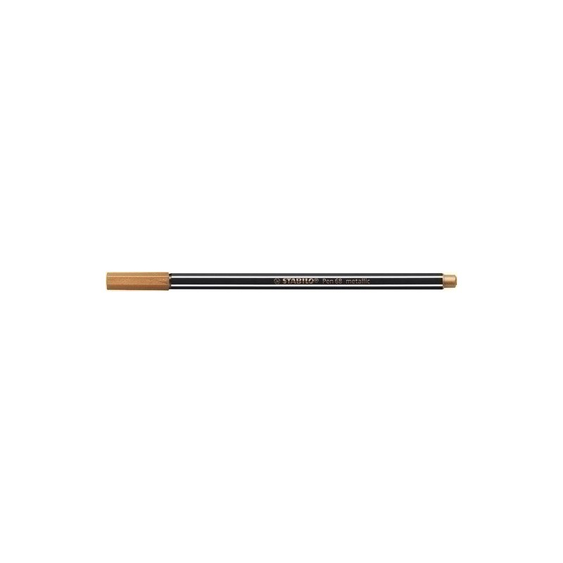 68/820-ROTUL.STABILO PEN 68  METALLIC COBRE precio por 10 unidades