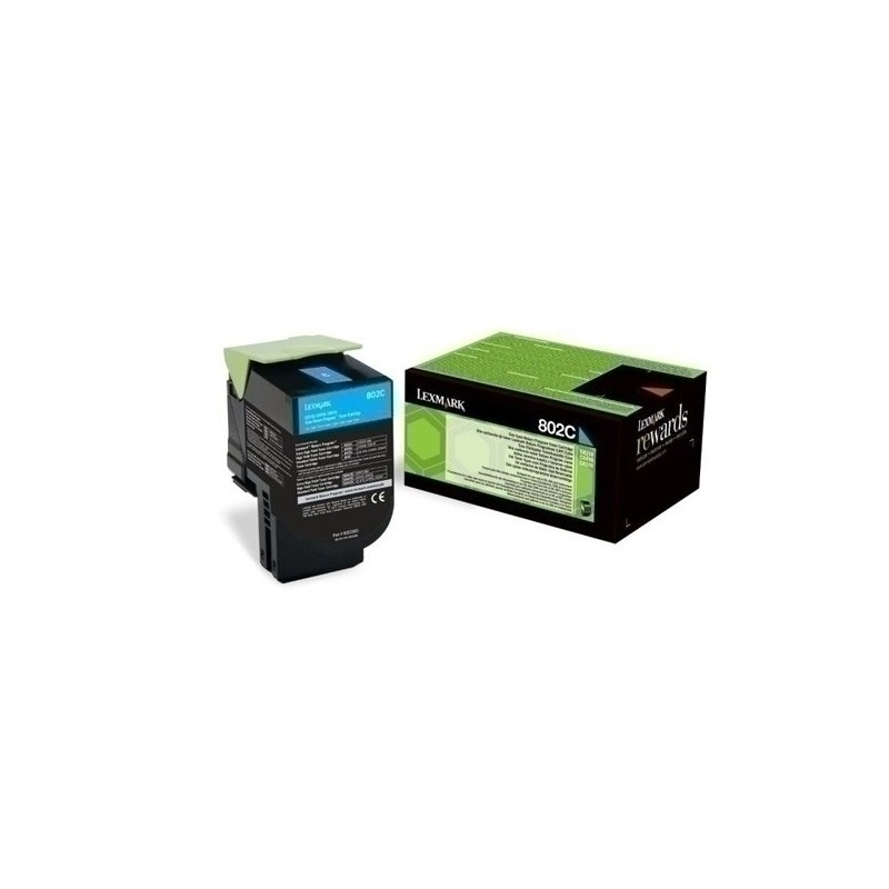 80C20C0-TONER LEXMARK 80C20K0 CX310/C410 CIAN precio por 1 unidades