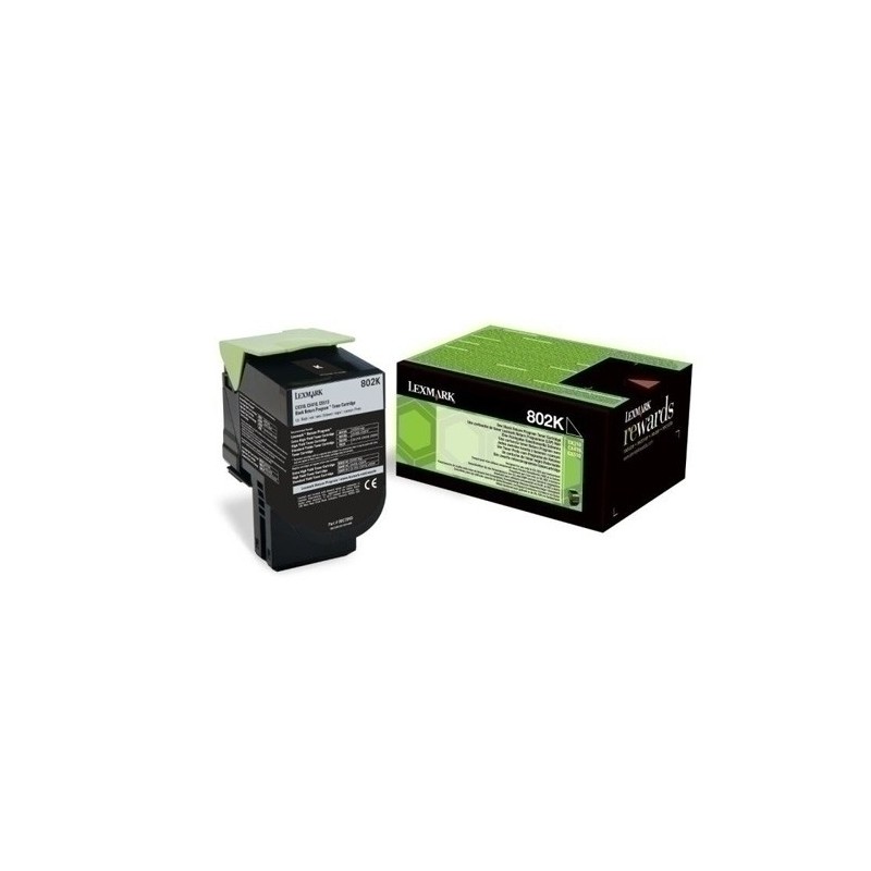 80C20K0-TONER LEXMARK 80C20K0 CX310/C410 NEGRO precio por 1 unidades