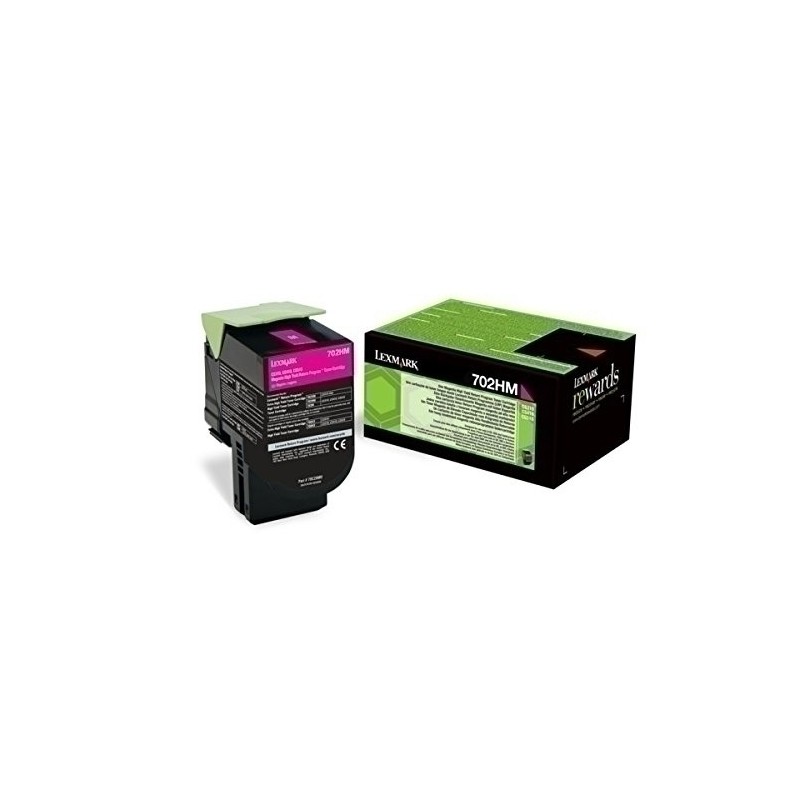 70C2HM0-TONER LEXMARK 70C2HM0 MAGENTA 3.000 PAG precio por 1 unidades