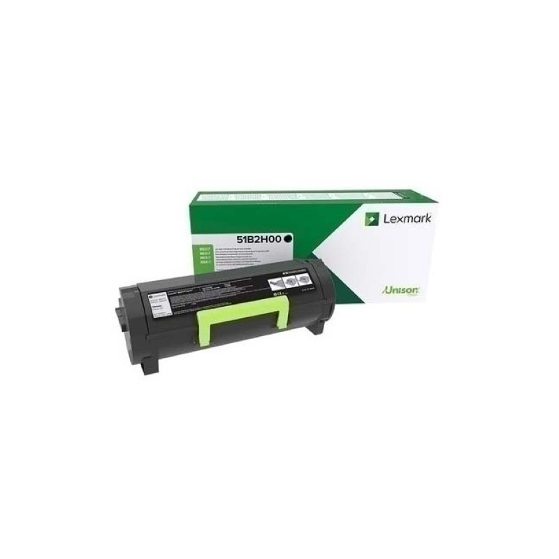 51B2H00-TONER LEXMARK 51B2H00 MS417 NEGRO precio por 1 unidades