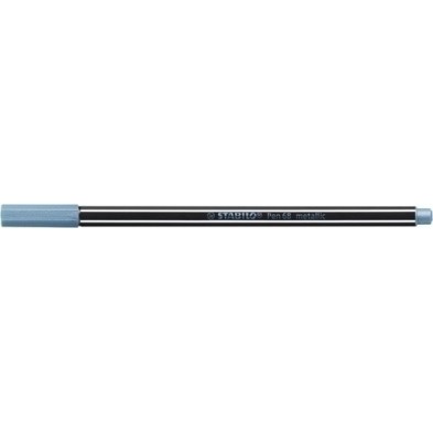 68/841-ROTUL.STABILO PEN 68  METALLIC AZUL precio por 10 unidades