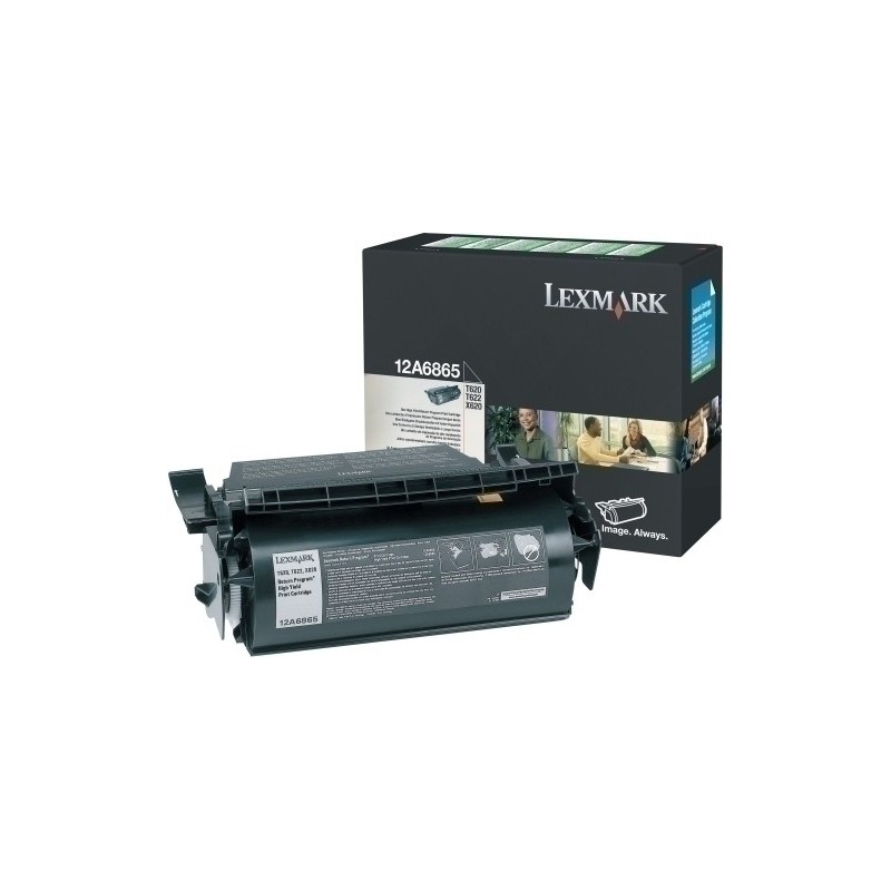 12A6865-UNID.IMPRES.LEXMARK 12A6865 NEGRO A.R. precio por 1 unidades