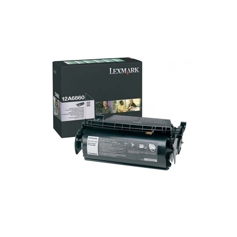 12A6860-UNID.IMPRES.LEXMARK 12A6860 NEGRO precio por 1 unidades