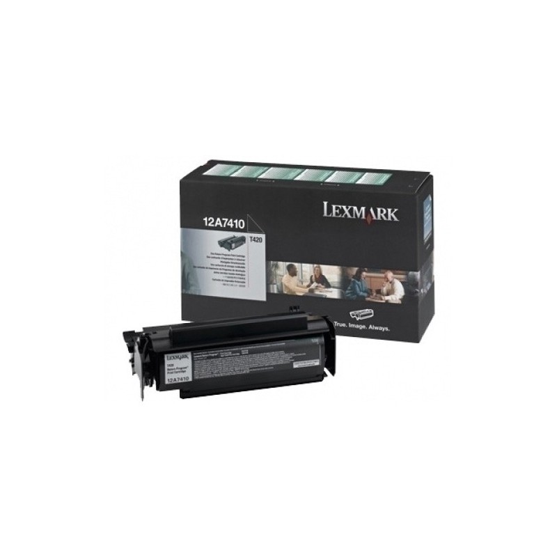 12A7410-UNID.IMPRES.LEXMARK 12A7410 NEGRO precio por 1 unidades