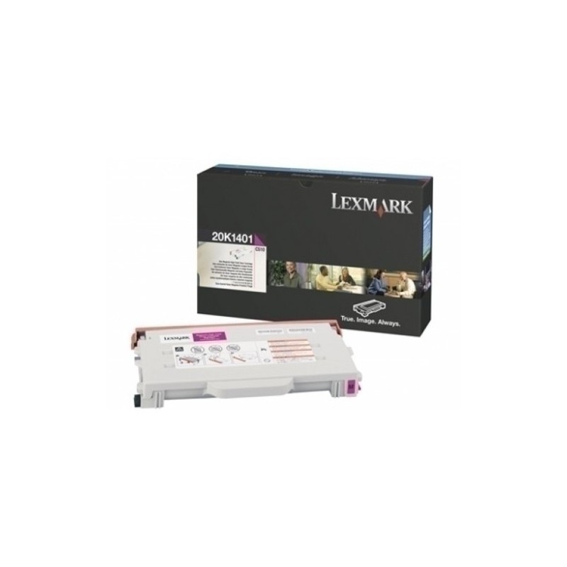 20K1401-TONER LEXMARK 20K1401 C510 MAGENTA A.R. precio por 1 unidades