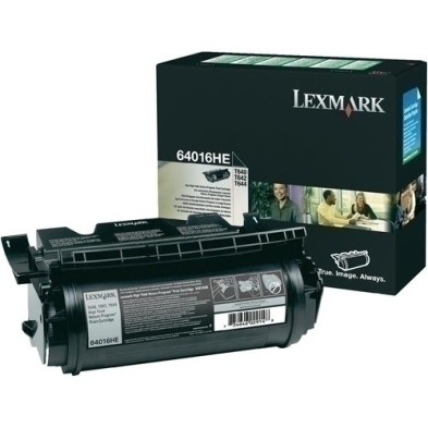 64016HE-UNID.IMPRES.LEXMARK 64016HE NEGRO A.R. precio por 1 unidades