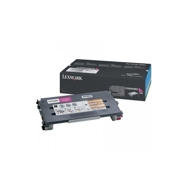 C500H2MG-TONER LEXMARK C500H2MG C500 MAGENTA A.R. precio por 1 unidades