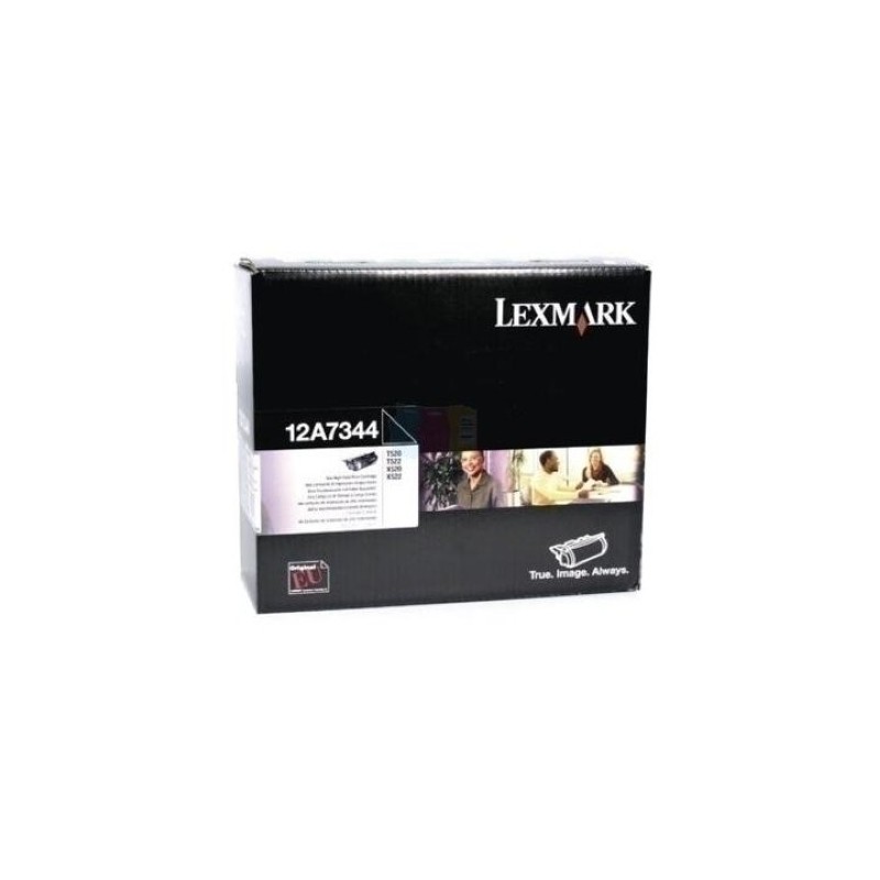 12A7344-UNID.IMPRES.LEXMARK 12A7344 NEGRO A.R. precio por 1 unidades