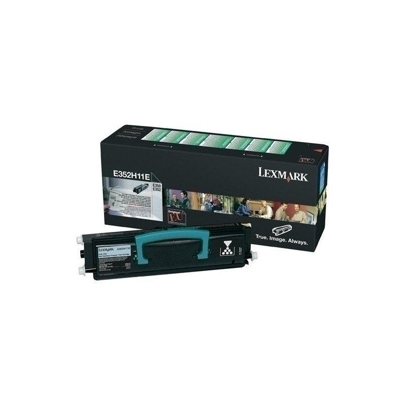 E352H11E-TONER LEXMARK E350/352 (9.000 PÁG) precio por 1 unidades