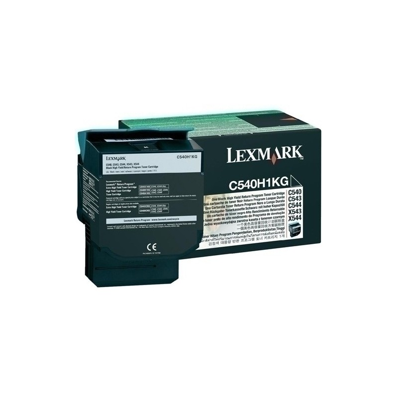 C540H1KG-TONER LEXMARK C540H1KG NEGRO precio por 1 unidades