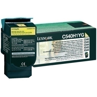 C540H1YG-TONER LEXMARK C540H1YG AMARILLO precio por 1 unidades