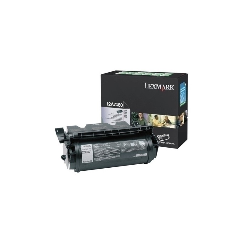 12A7460-TONER LEXMARK 12A7460 (5.000 PÁG.) precio por 1 unidades