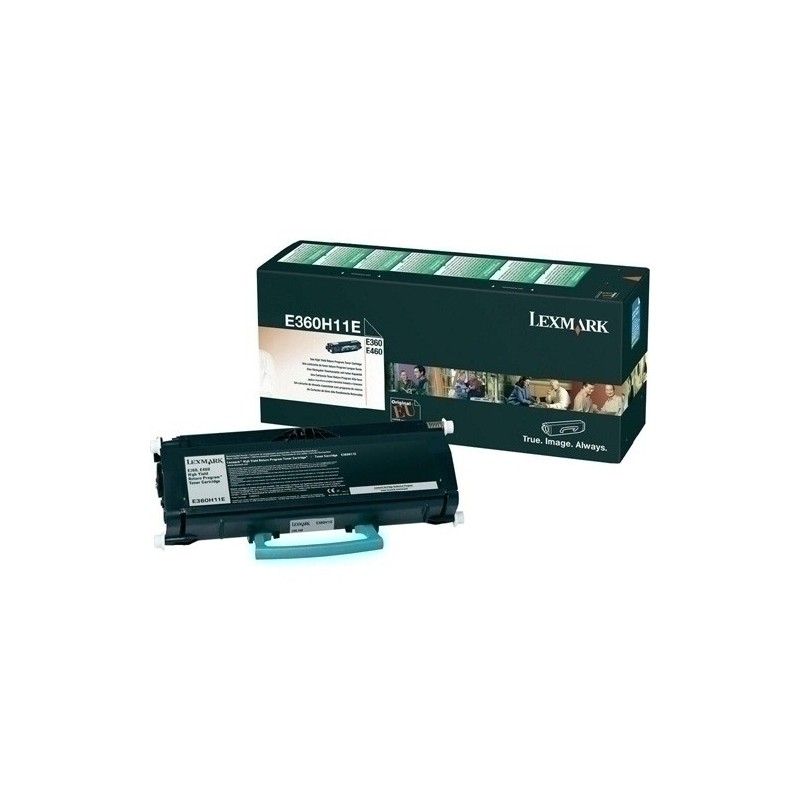 E360H11E-TONER LEXMARK E360H11E NEGRO precio por 1 unidades
