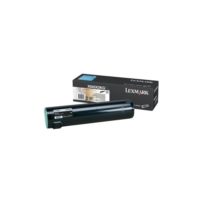 0X945X2KG-TONER LEXMARK X945X2KG NEGRO 36.000 PAG precio por 1 unidades