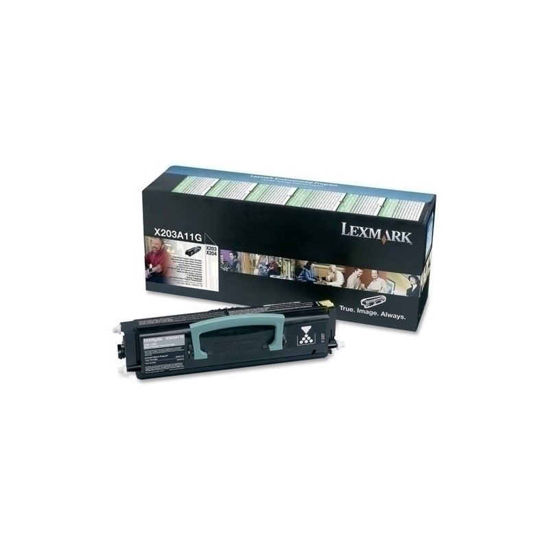 0X203A11G-TONER LEXMARK X203A11G NEGRO 2.500 PAG precio por 1 unidades