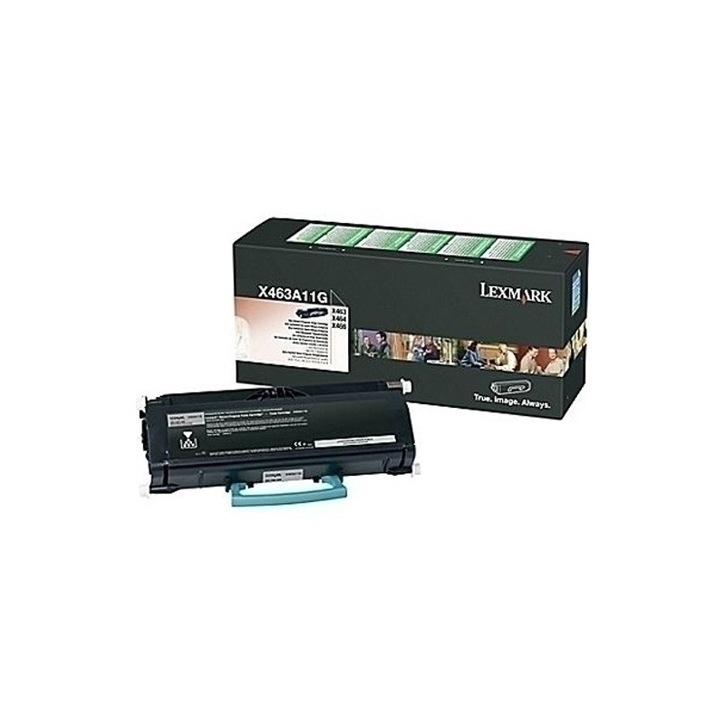 0X463A11G-TONER LEXMARK X463A11G NEGRO 3.500 PAG precio por 1 unidades