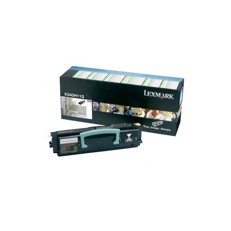 X340H11G-X340H31E-TONER LEXMARK X340H11G NEGRO 6.000 PAG. precio por 1 unidades