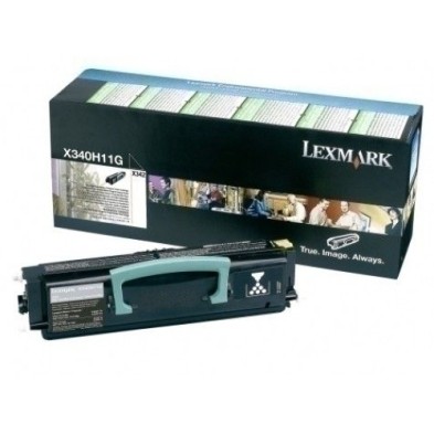 X340H11G-X340H31E-TONER LEXMARK X340H11G NEGRO 6.000 PAG. precio por 1 unidades