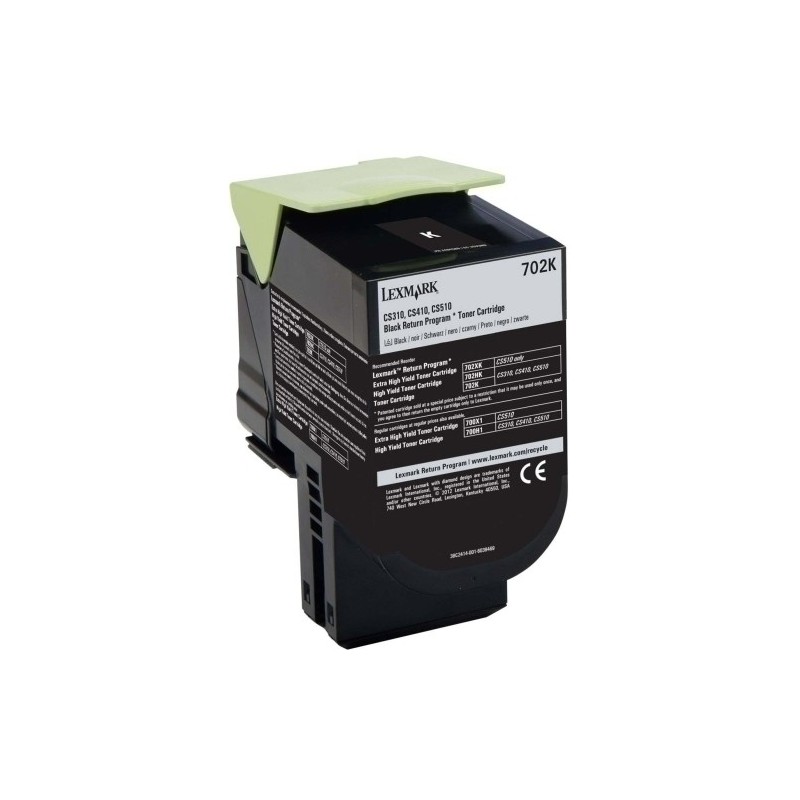70C20K0-TONER LEXMARK 70C20K0 CS310 NEGRO precio por 1 unidades