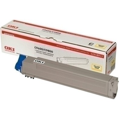 42918913-TONER OKI C9600/9650/9800/9850 AMARIL C7 precio por 1 unidades