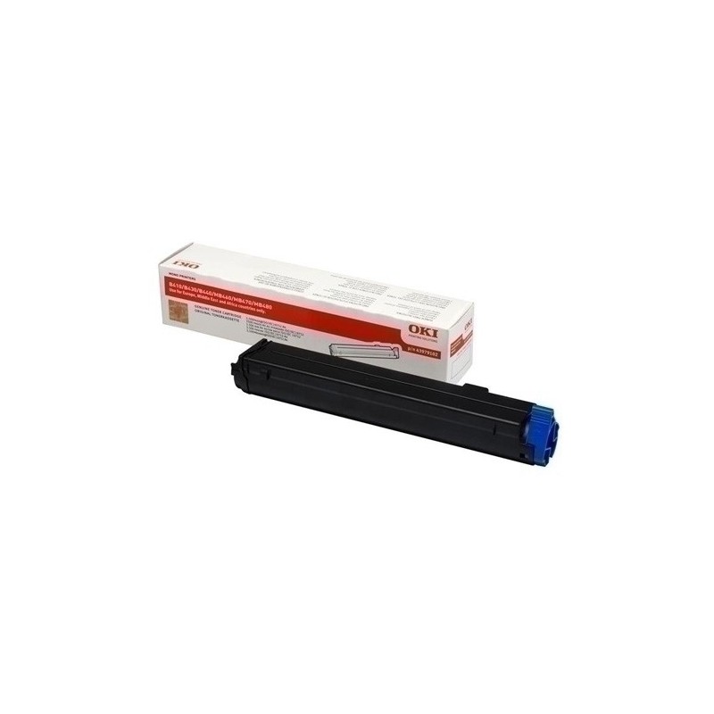 43979102-TONER OKI B410/430/440 NEGRO (3.500 PAG. precio por 1 unidades