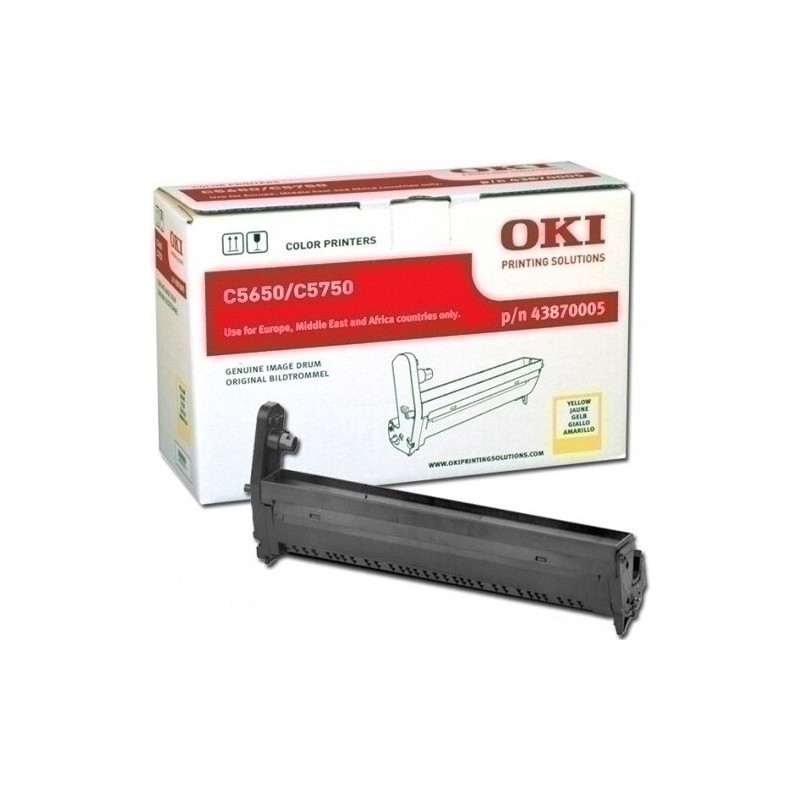 43870005-TAMBOR OKI C5650/5750 AMARILLO (20.000 P precio por 1 unidades