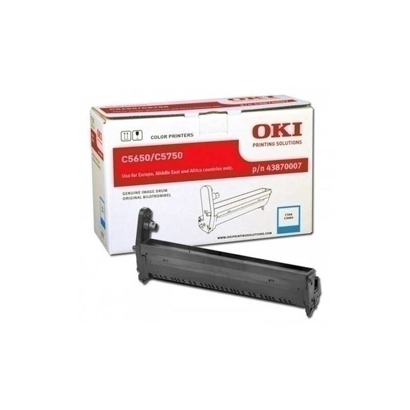 43870007-TAMBOR OKI C5650/5750 CIAN (20.000 PAG) precio por 1 unidades
