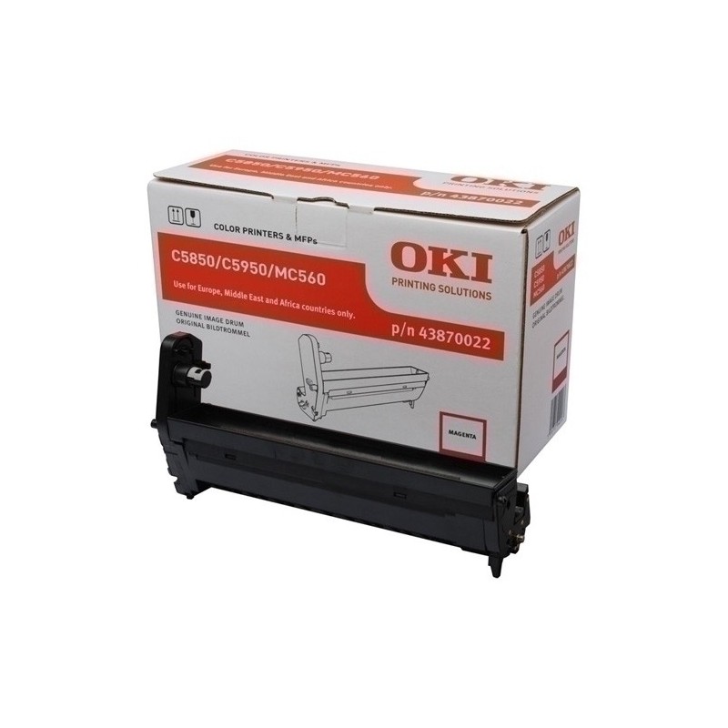 43870022-TAMBOR OKI C5850 MAGENTA 11 (20.000 pág) precio por 1 unidades