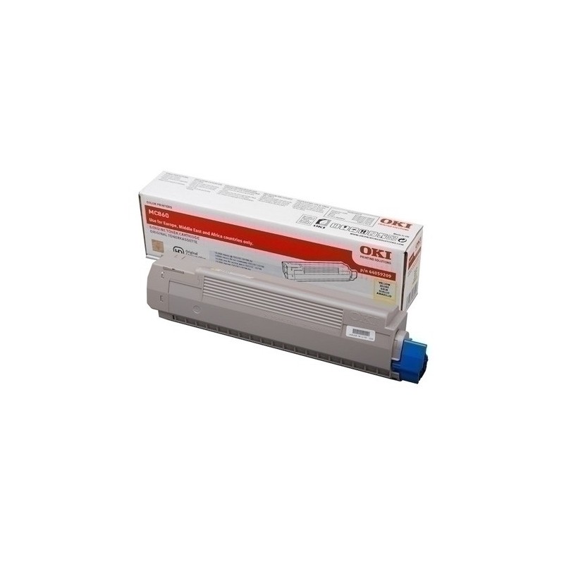 44059209-TONER OKI MC-860 AMARILLO (10.000 PAG) precio por 1 unidades