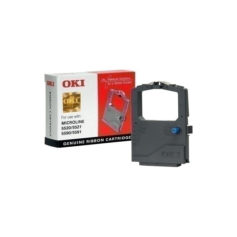 01126301-CINTA I.MAT.OKI ML5520/5521/5590 NEGRA precio por 1 unidades