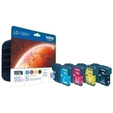 LC1100HYVALBP-RAINBOW PACK BROTHER LC1100HYVALBP precio por 1 unidades