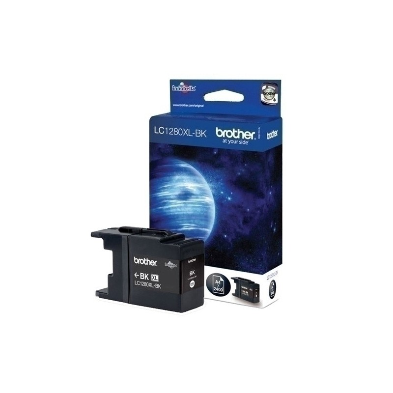 LC1280XLBKBP-CART.IJ. BROTHER LC-1280XLBKBP NEGRO precio por 1 unidades