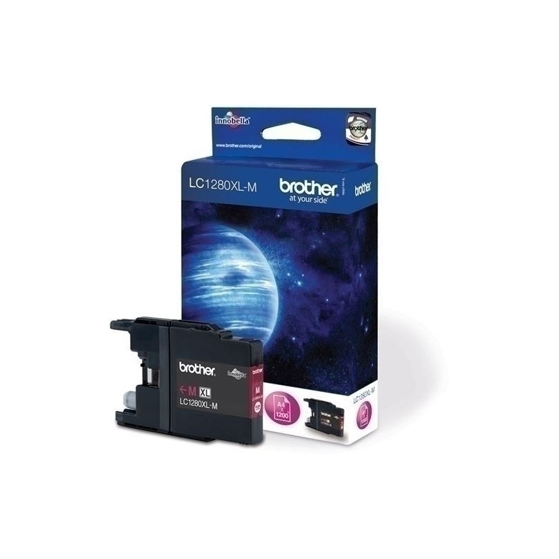 LC1280XLMBP-CART.IJ. BROTHER LC-1280XLMBP MAGENTA precio por 1 unidades