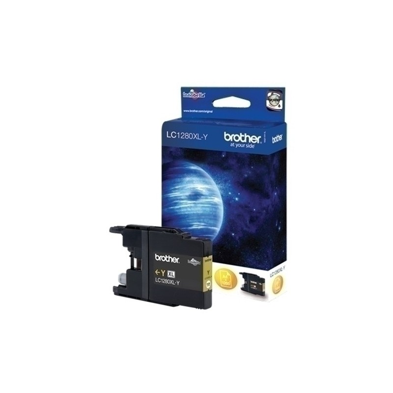 LC1280XLYBP-CART.IJ. BROTHER LC-1280XLYBP AMARILLO precio por 1 unidades