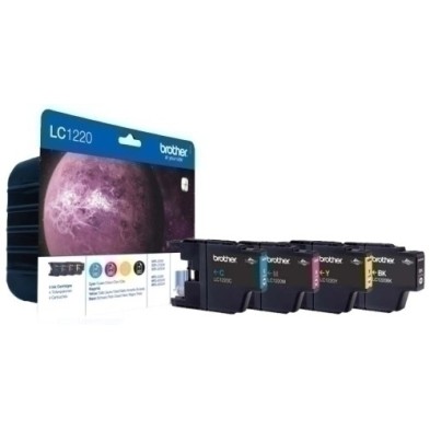 LC1220VALBP-CART.IJ. BROTHER LC-1220VALBP PACK 4 precio por 1 unidades