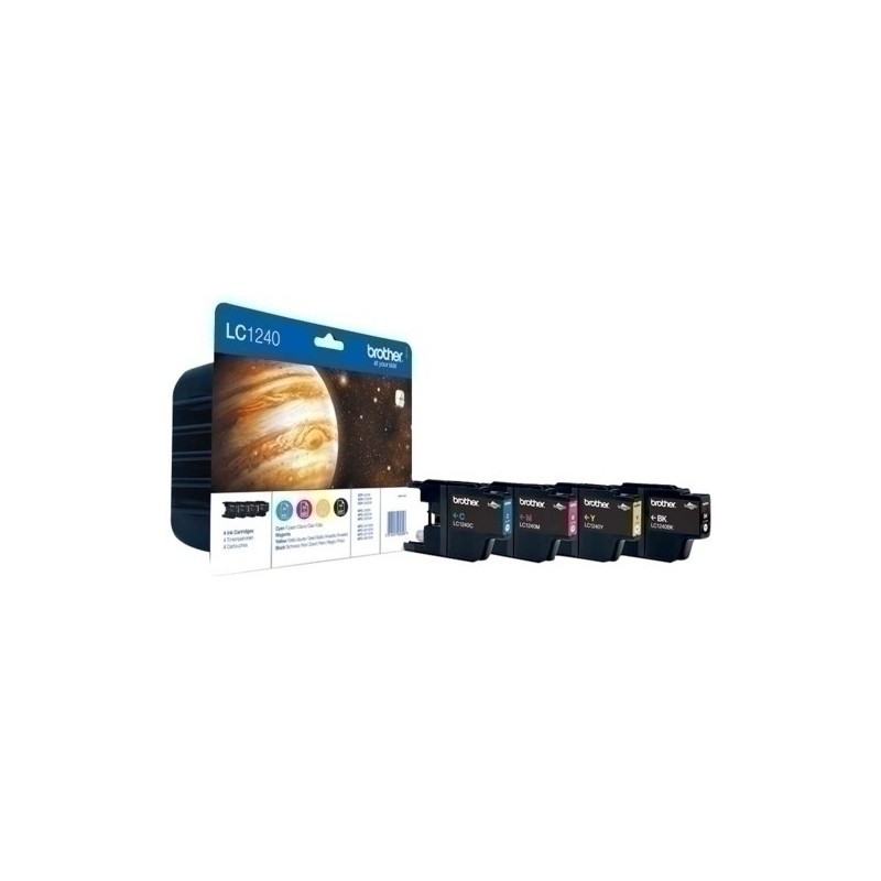 LC1240VALBP-CART.IJ. BROTHER LC-1240VALBP PACK 4 precio por 1 unidades