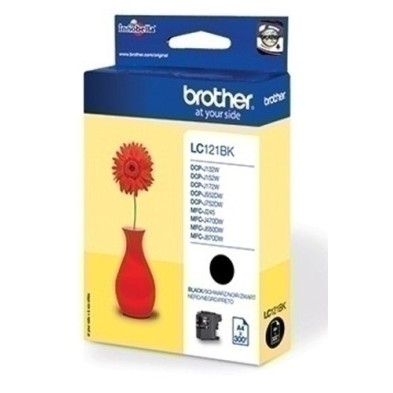 LC121BKBP-CART.IJ. BROTHER LC-121BKBP NEGRO precio por 1 unidades
