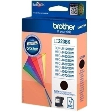 LC223BKBP-CART.IJ. BROTHER LC-223BKBP NEGRO precio por 1 unidades