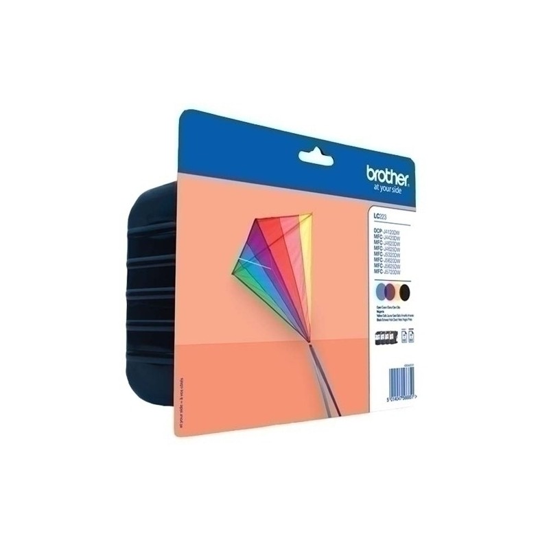 LC223VALBP-CART.IJ. BROTHER LC-223VALBP MULTIPACK precio por 1 unidades