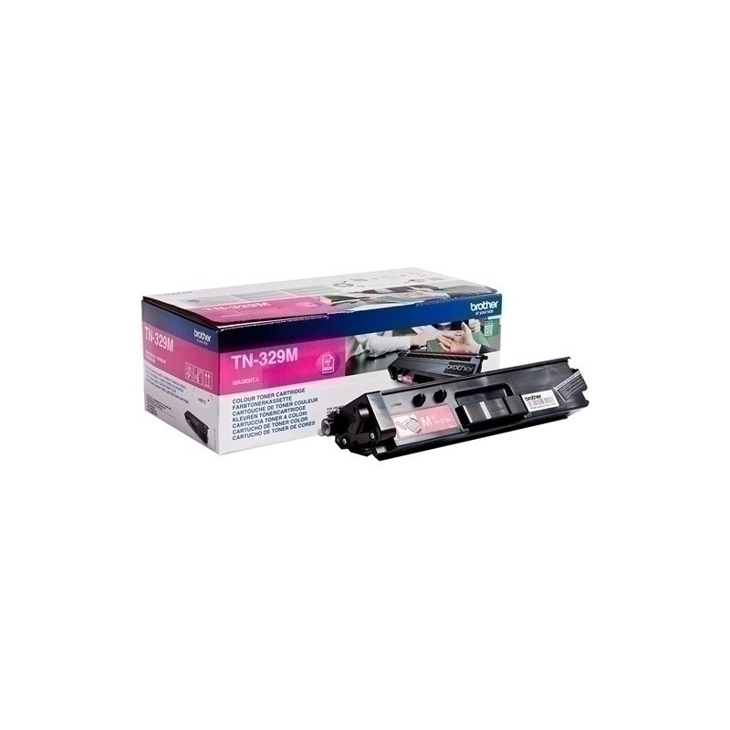 TN329M-TONER BROTHER TN-329M MAGENTA precio por 1 unidades