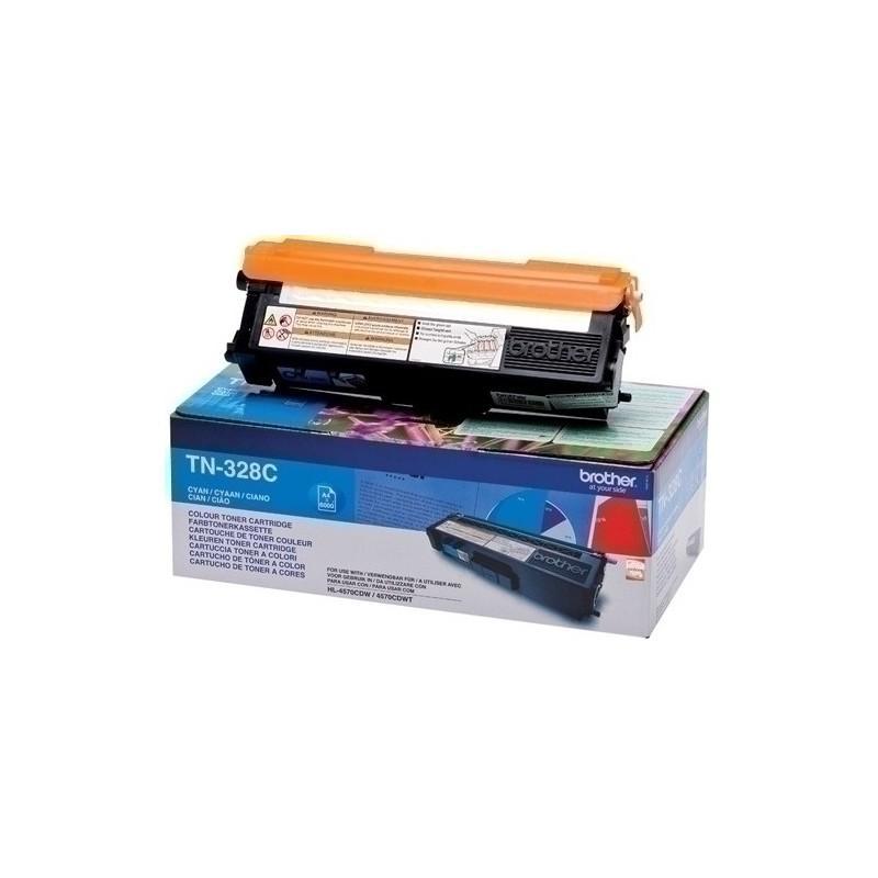 TN328C-TONER BROTHER TN-328C CIAN precio por 1 unidades