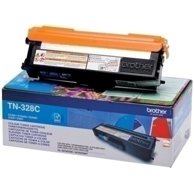 TN328C-TONER BROTHER TN-328C CIAN precio por 1 unidades