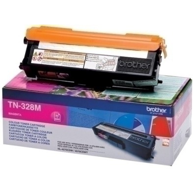 TN328M-TONER BROTHER TN-328M MAGENTA precio por 1 unidades