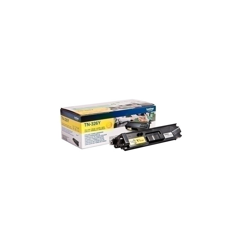 TN326Y-TONER BROTHER TN-326Y AMARILLO precio por 1 unidades