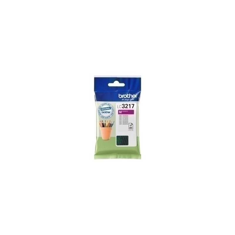 LC3217M-CART.IJ. BROTHER LC-3217M MAGENTA precio por 1 unidades
